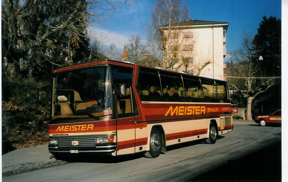 (028'817) - Meister, Thun - BE 13'661 - Drgmller am 2. Januar 1999 in Thun, Aarefeld