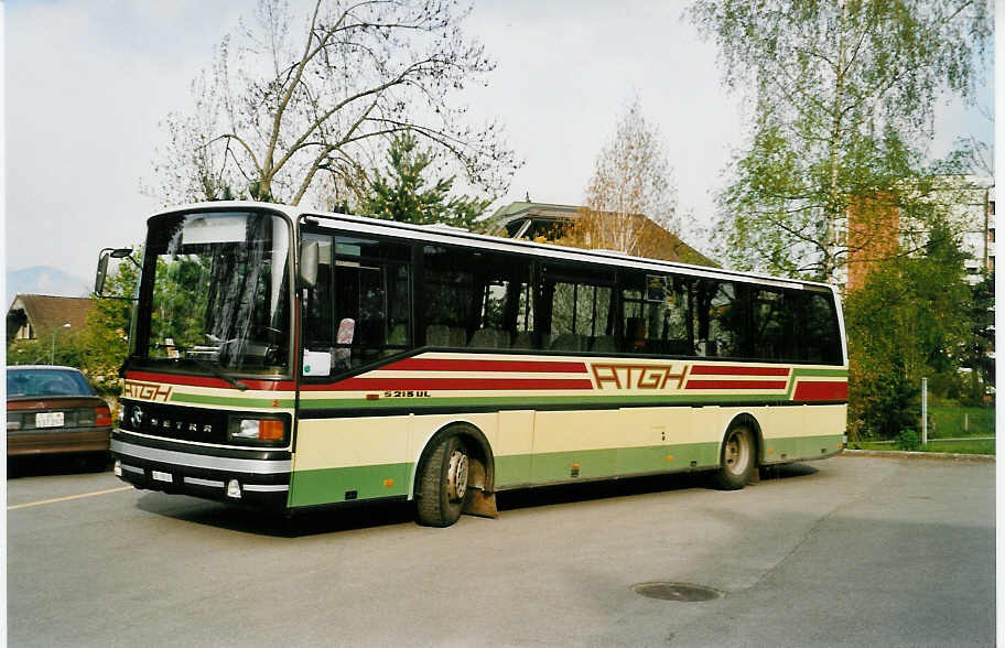 (031'428) - ATGH Heiligenschwendi - Nr. 2/BE 26'532 - Setra am 29. April 1999 in Thun, Garage STI