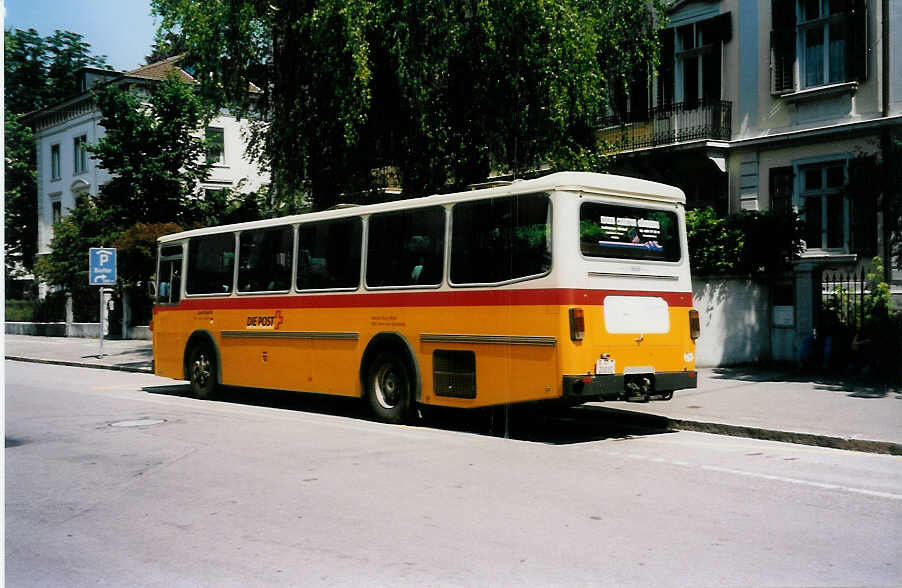 (033'108) - Flury, Balm - SO 20'032 - Saurer/Hess am 5. Juli 1999 in Solothurn, Amthausplatz