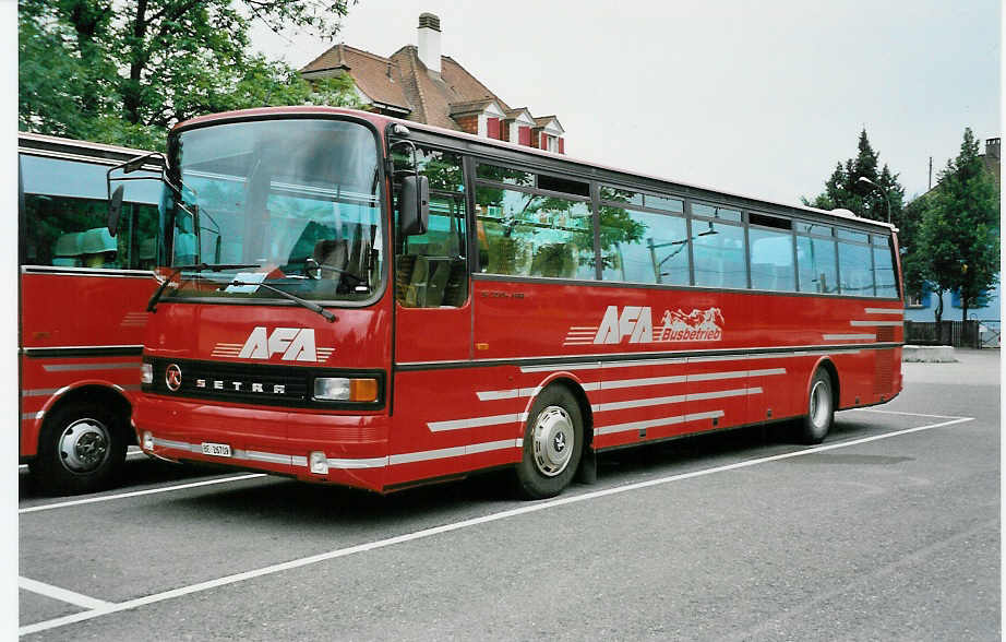 (035'228) - AFA Adelboden - Nr. 9/BE 26'709 - Setra am 12. August 1999 in Thun, Seestrasse