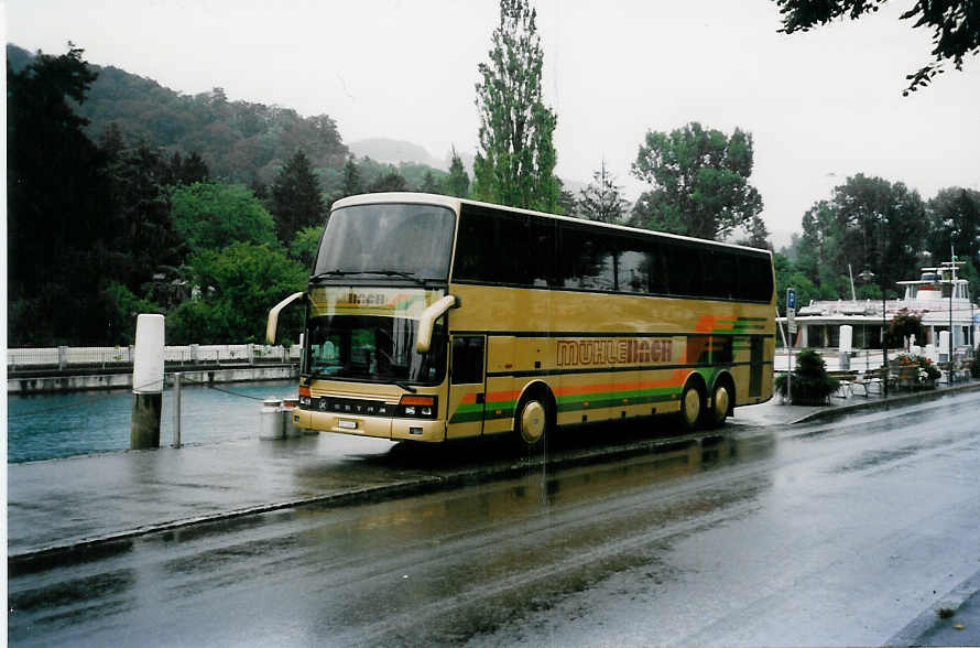 (035'314) - Mhlebach, Frauenfeld - TG 2616 - Setra am 16. August 1999 bei der Schifflndte Thun