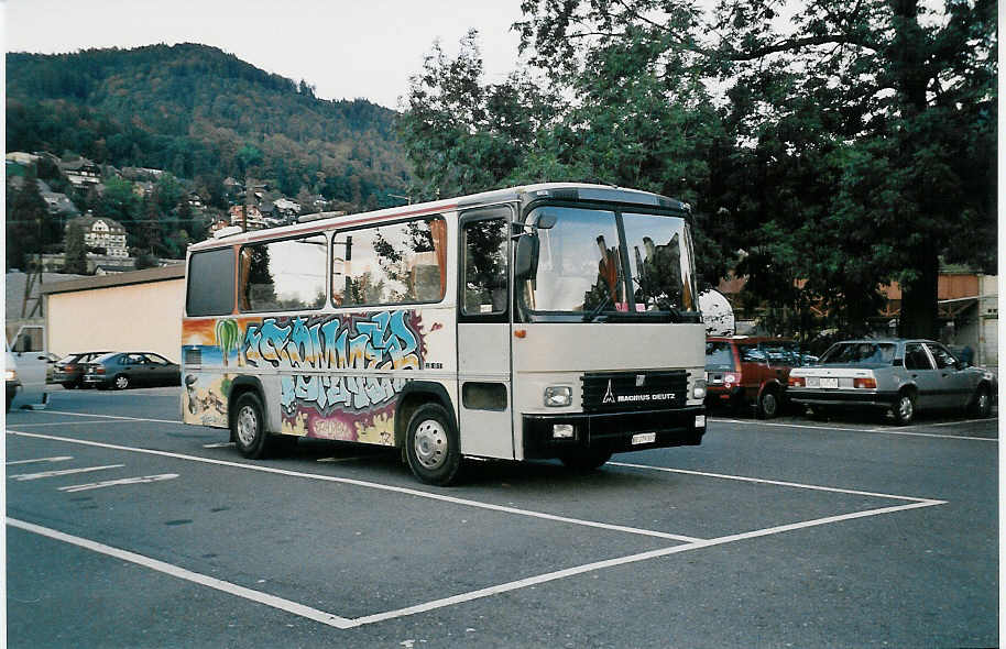 (037'203) - Sommer, Toffen - BE 279'307 - Magirus-Deutz am 1. Oktober 1999 in Thun, Seestrasse