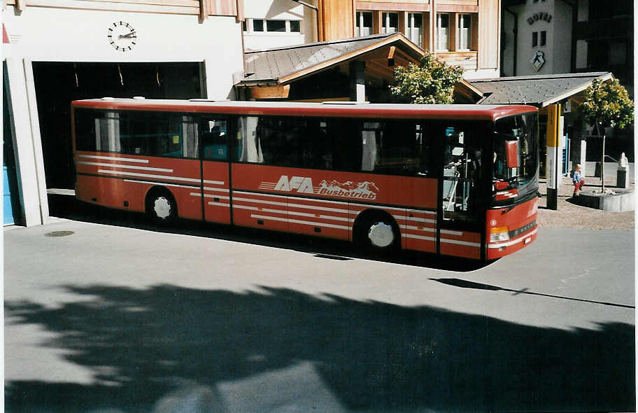 (037'304) - AFA Adelboden - Nr. 6/BE 26'706 - Setra am 10. Oktober 1999 beim Autobahnhof Adelboden