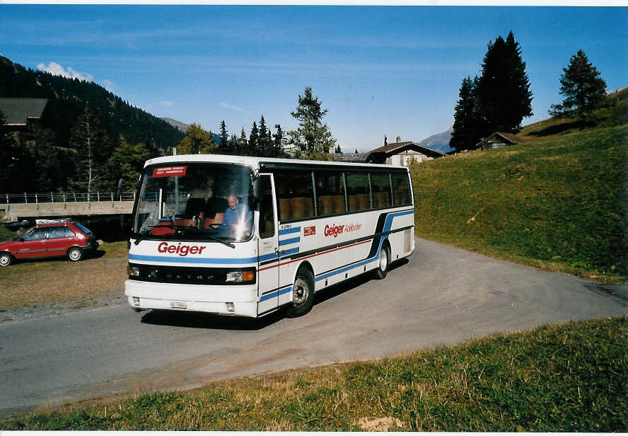 (037'332) - Geiger, Adelboden - Nr. 1/BE 26'860 - Setra am 17. Oktober 1999 in Adelboden, Geils