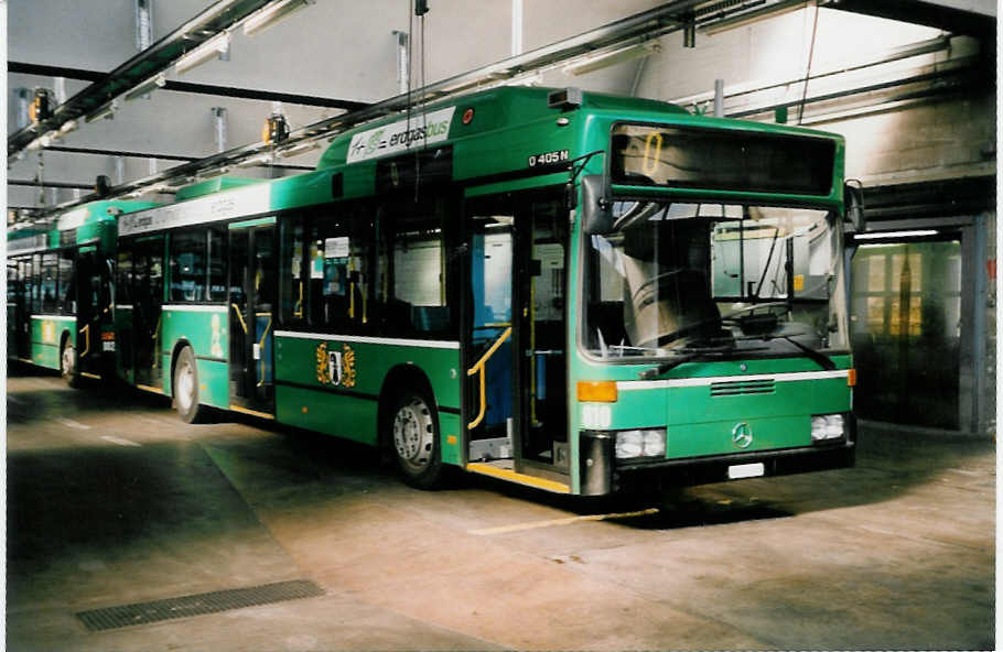 (037'516) - BVB Basel - Nr. 810/BS 2810 - Mercedes am 1. November 1999 in Basel, Garage Rankstrasse