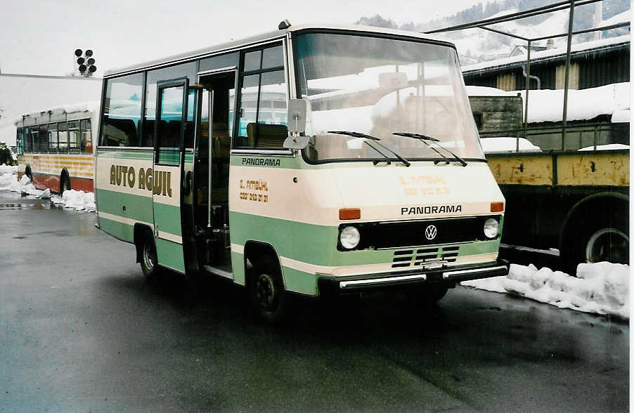 (037'802) - Ambhl, Gunten - VW/Auwrter (ex AGS Sigriswil) am 24. November 1999 in Thun, Garage STI