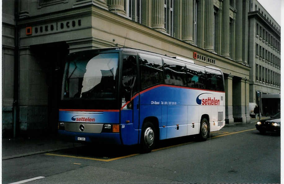 (037'920) - Settelen, Basel - Nr. 59/BS 1825 - Mercedes am 26. November 1999 in Bern, Bundesplatz