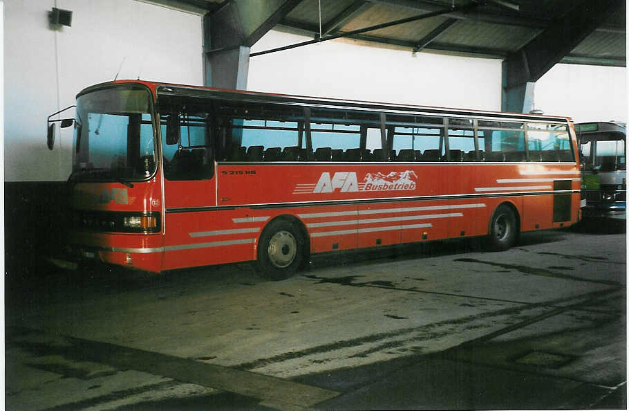 (038'815) - AFA Adelboden - Nr. 12/BE 26'702 - Setra am 16. Januar 2000 im Autobahnhof Adelboden