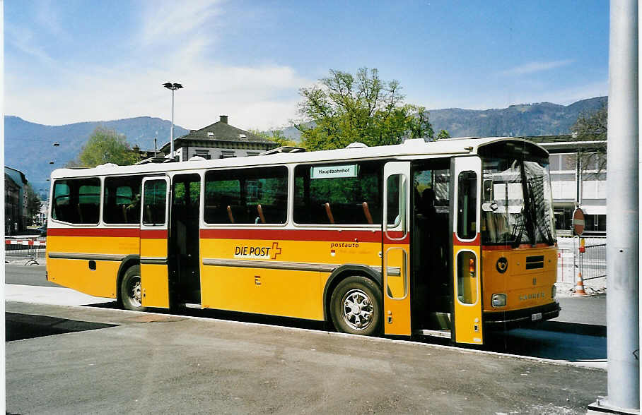 (040'330) - Flury, Balm - SO 20'031 - Saurer/Hess (ex P 24'233) am 22. April 2000 in Solothurn, Amthausplatz