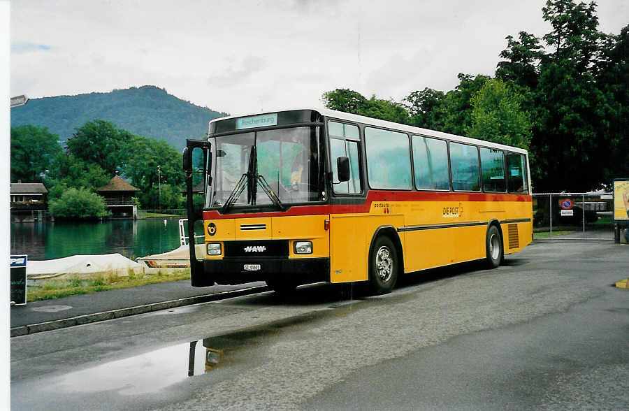 (041'615) - Kistler, Reichenburg - SZ 61'601 - NAW/Hess am 25. Juni 2000 in Thun, Strandbad