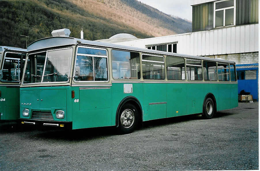 (044'633) - GFM Fribourg - Nr. 66 - Volvo/Hess am 29. Januar 2001 in Biel, BTR