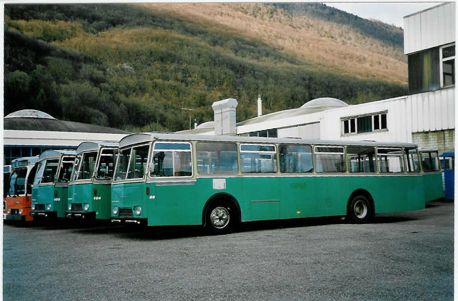 (044'634) - GFM Fribourg - Nr. 66 - Volvo/Hess am 29. Januar 2001 in Biel, BTR