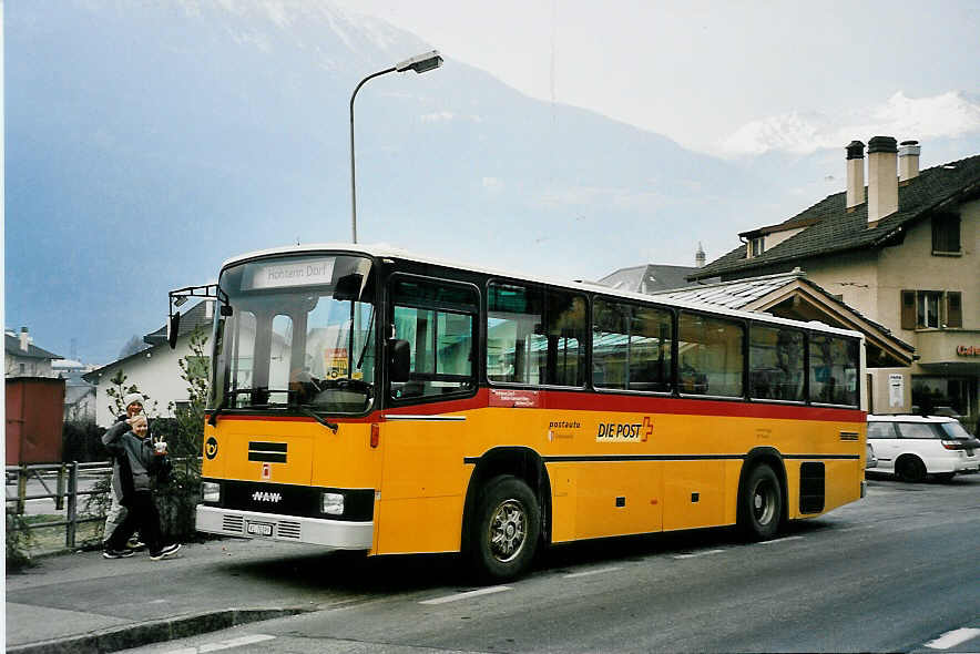 (044'805) - Jaggi, Kippel - VS 70'399 - NAW/R&J (ex Bregy, Hohtenn) am 20. Februar 2001 in Steg, Bckerei