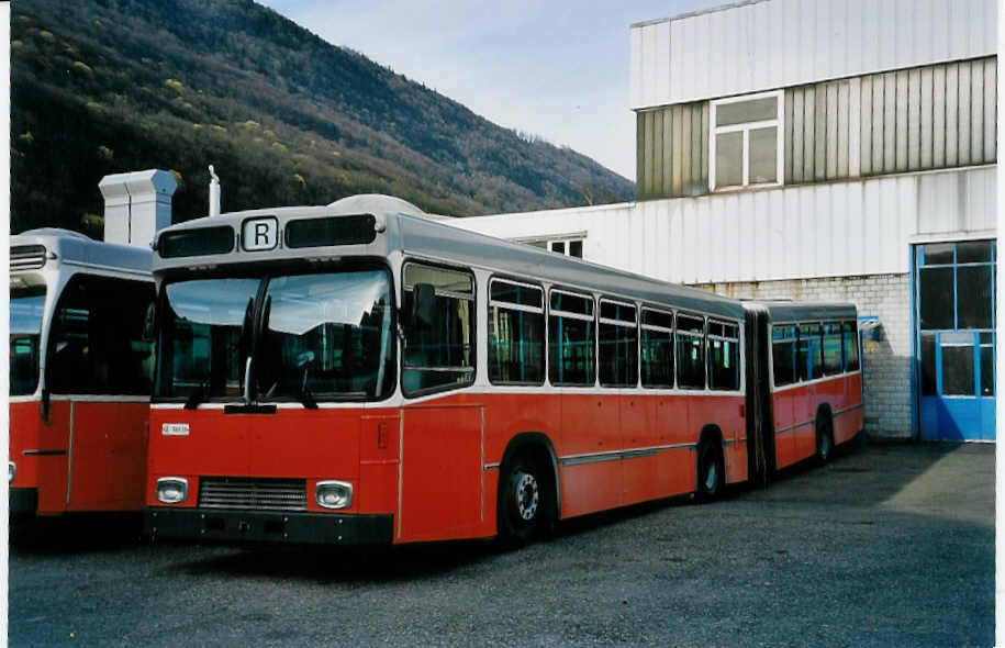 (045'523) - TPG Genve - Nr. 167/GE 96'636 - Volvo/R&J am 31. Mrz 2001 in Biel, BTR