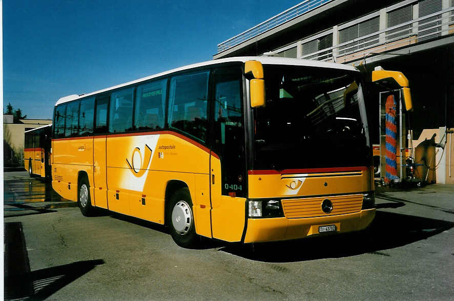 (046'203) - Autopostale, Mendrisio - TI 43'792 - Mercedes am 24. April 2001 in Mendrisio, Garage