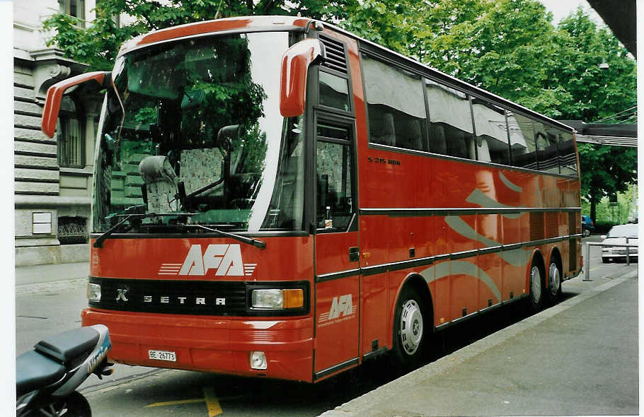 (046'809) - AFA Adelboden - Nr. 23/BE 26'773 - Setra (ex Flck, Brienz) am 24. Mai 2001 in Zrich, Kongresshaus