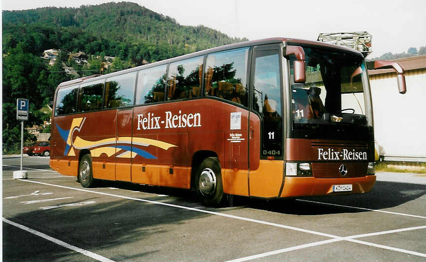 (047'609) - Aus Deutschland: Abel, Kln - Nr. 11/K-M 1404 - Mercedes am 4. Juli 2001 in Thun, Seestrasse