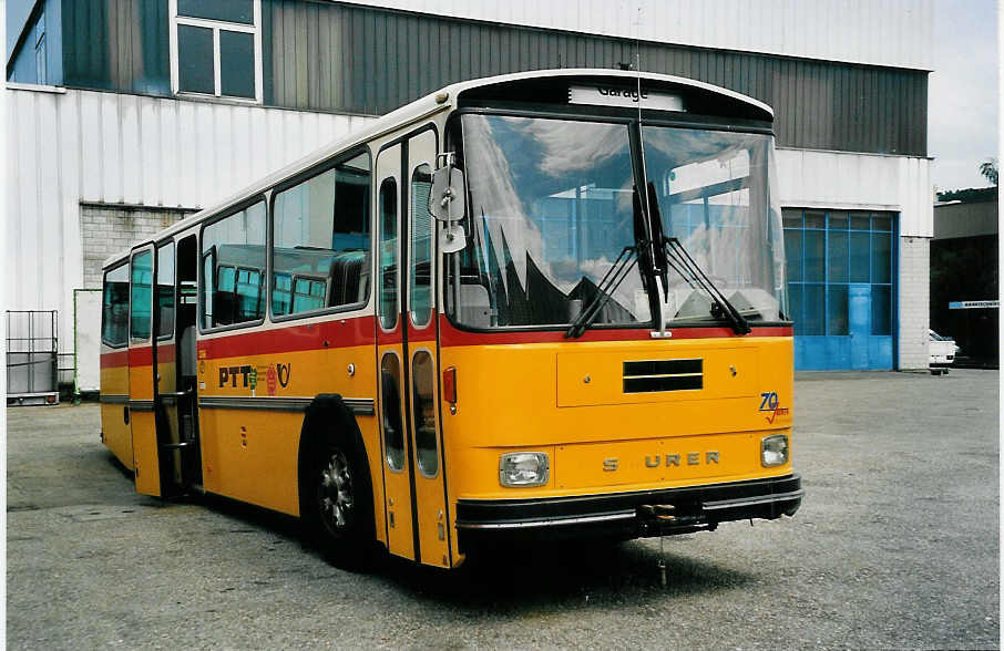 (047'936) - Aus Liechtenstein: Frommelt, Vaduz - Nr. 19 - Saurer/Tscher (ex P 24'250) am 14. Juli 2001 in Biel, BTR