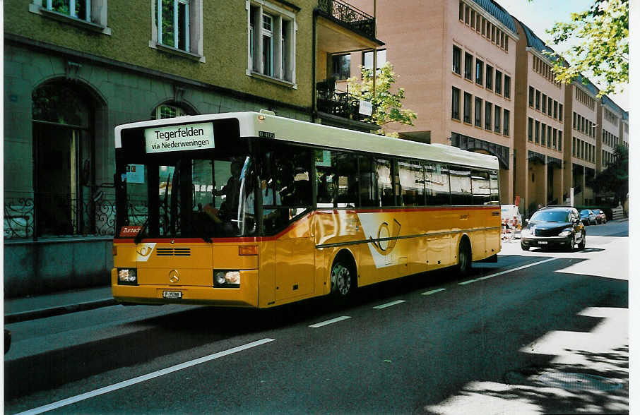 (048'219) - PTT-Regie - P 25'288 - Mercedes am 17. Juli 2001 in Baden, Postautostation