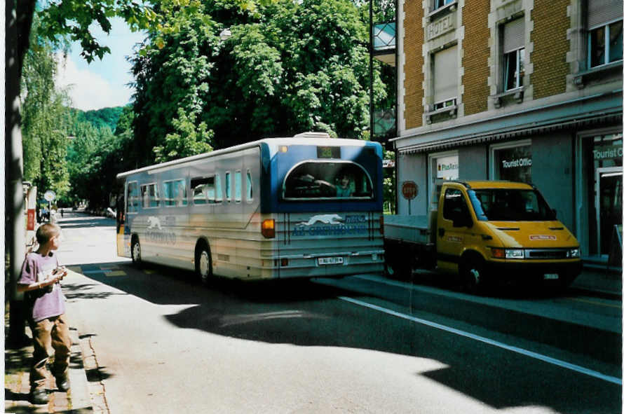 (048'224) - Steffen, Remetschwil - Nr. 39/AG 6739 - Mercedes am 17. Juli 2001 in Baden, Postautostation