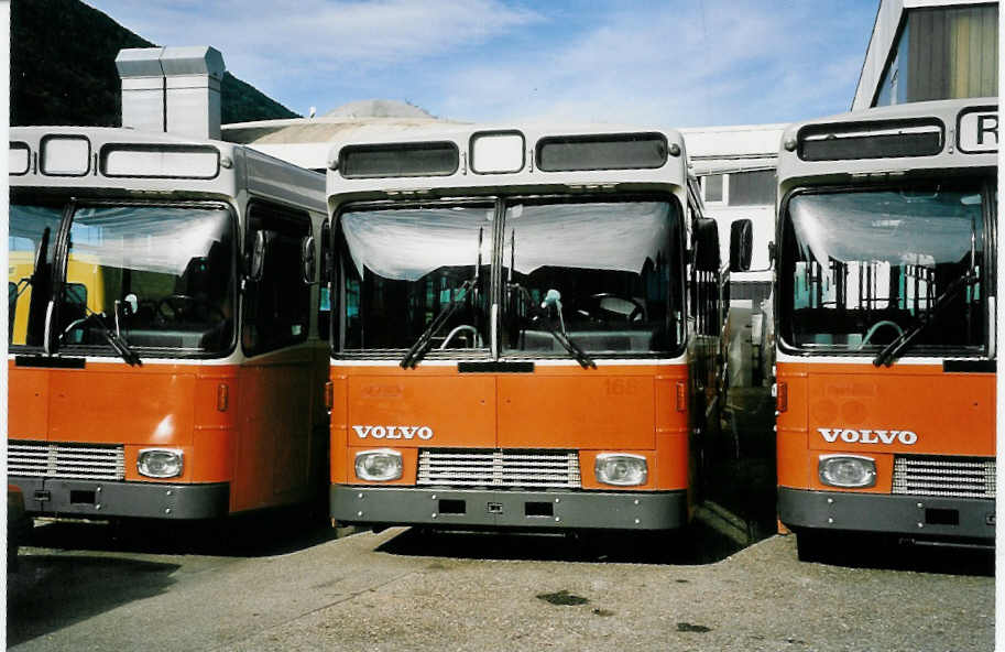 (048'934) - TPG Genve - Nr. 168 - Volvo/R&J am 7. August 2001 in Biel, BTR