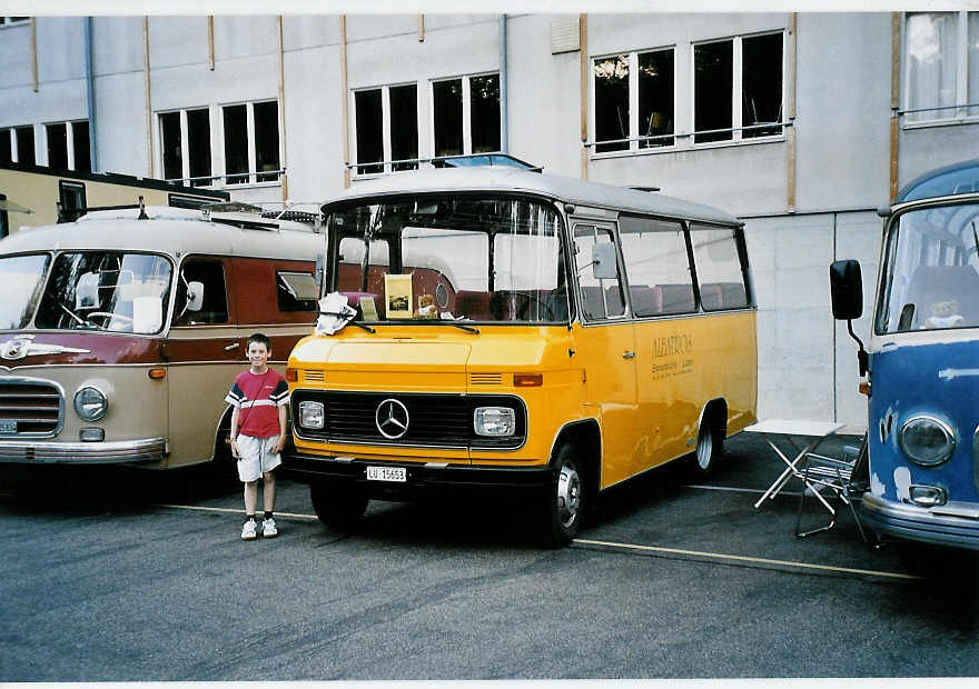 (049'204) - Albatros, Emmenbrcke - LU 15'653 - Mercedes/Auwrter am 18. August 2001 in Burgdorf, AMP