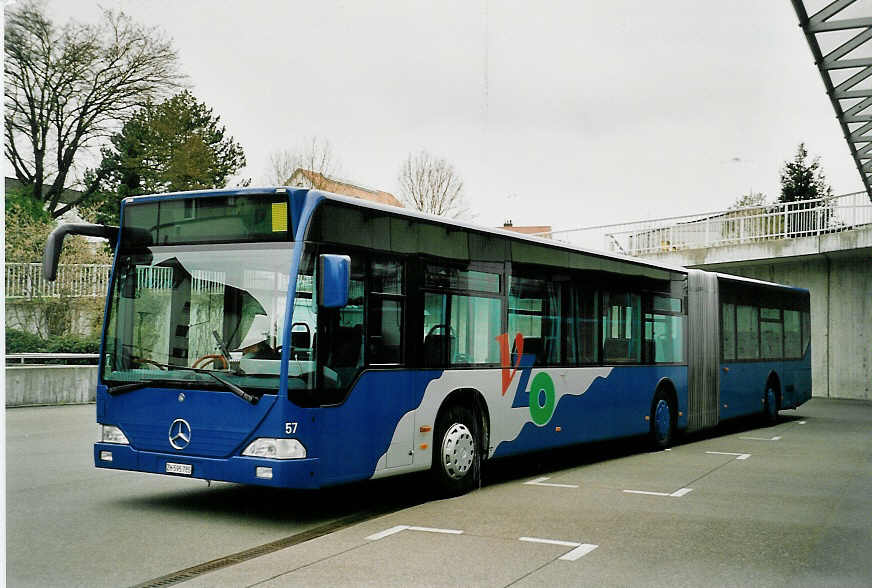 (052'517) - VZO Grningen - Nr. 57/ZH 595'785 - Mercedes am 23. Mrz 2002 in Grningen, Garage