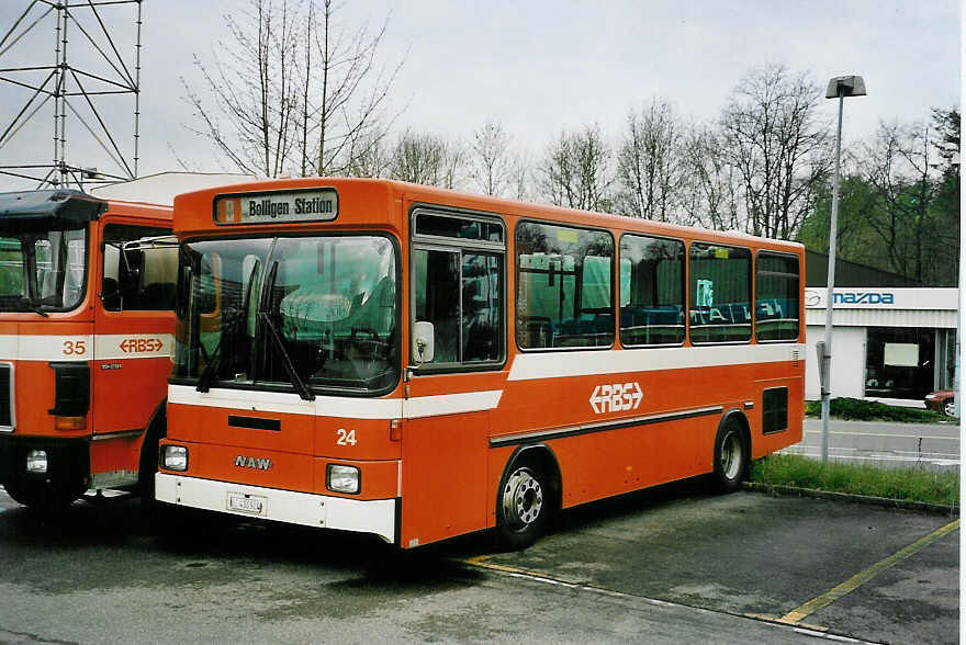 (053'132) - RBS Worblaufen - Nr. 24/BE 436'924 - NAW/Hess am 20. April 2002 in Worblaufen, Garage