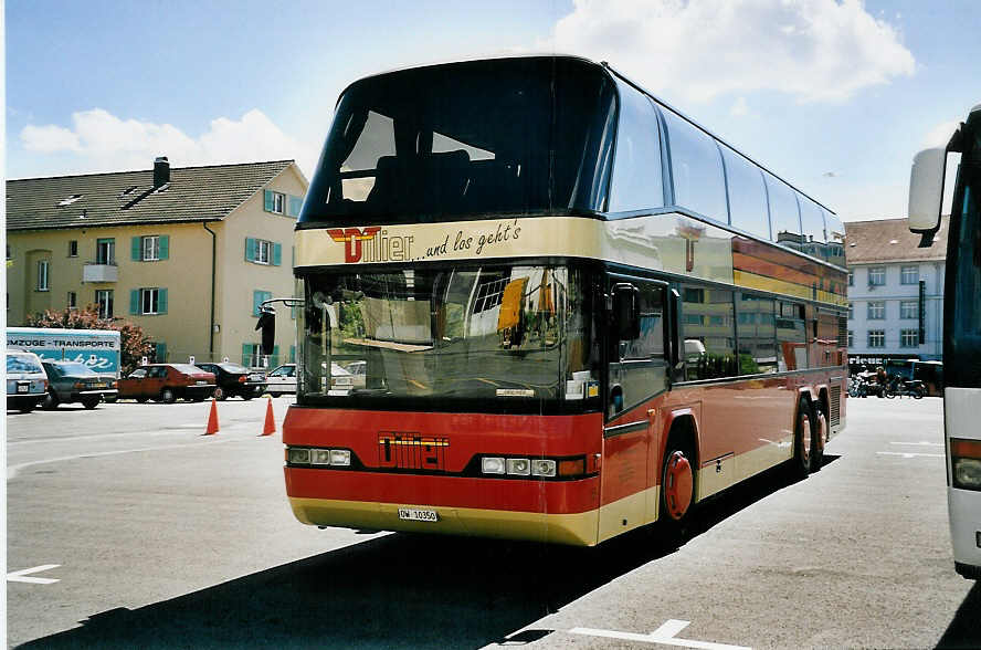 (053'508) - Dillier, Sarnen - Nr. 15/OW 10'350 - Neoplan am 20. Mai 2002 in Biel, Terminal B