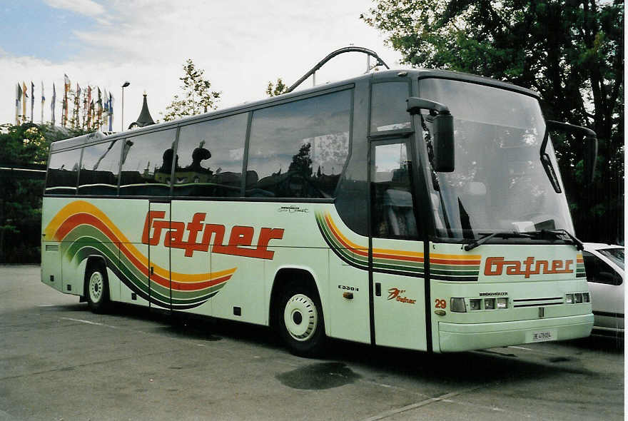 (055'014) - Aus der Schweiz: Gafner, Thun - Nr. 29/BE 478'024 - Drgmller am 25. Juli 2002 in Rust, Europapark