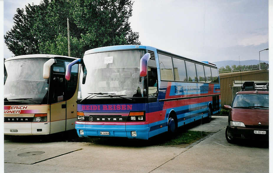 (055'517) - Heidi, Liesberg - BL 140'816 - Setra am 25. August 2002 in Yverdon, Expo.02