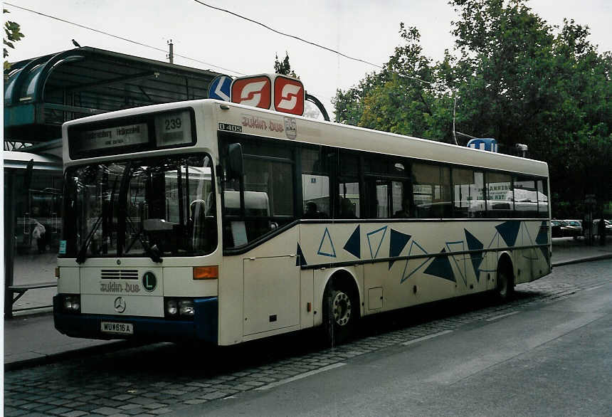 (056'633) - Zuklin, Klosterneuburg - WU 616 A - Mercedes am 9. Oktober 2002 in Wien, Heiligenstadt