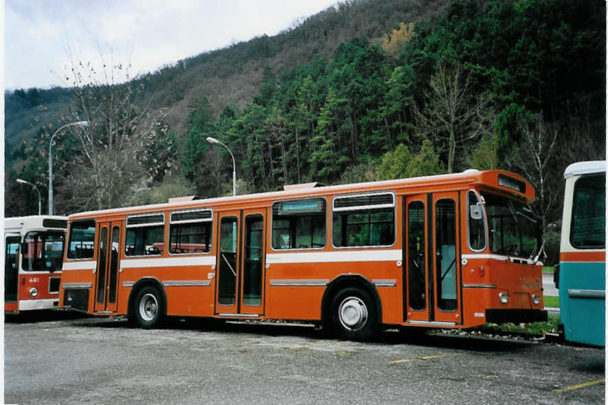 (057'435) - BBA Aarau - Nr. 124 - Volvo/Hess am 30. November 2002 in Biel, BTR