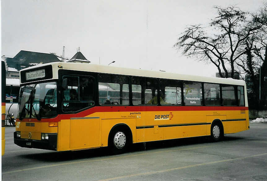 (058'832) - Rattin, Schaffhausen - Nr. 34/SH 6134 - Mercedes/Hess am 20. Februar 2003 in Schaffhausen, Bushof