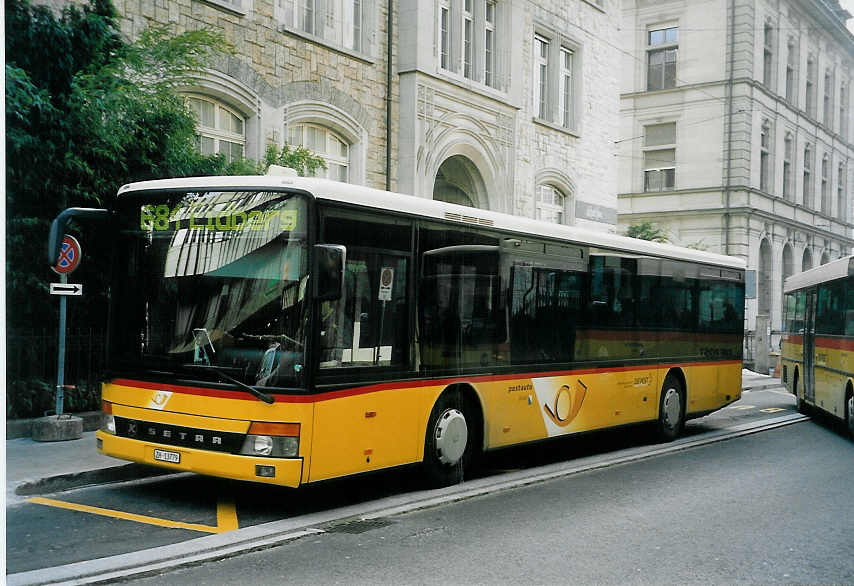 (058'931) - Steiger, Schlatt - ZH 13'779 - Setra am 20. Februar 2003 beim Hauptbahnhof Winterthur