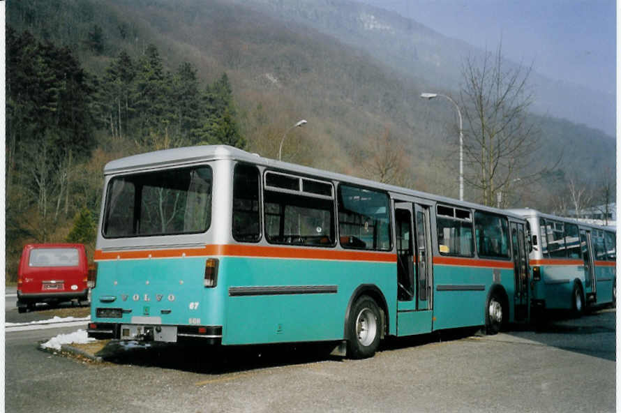 (059'019) - GFM Fribourg - Nr. 67 - Volvo/Hess am 22. Februar 2003 in Biel, BTR