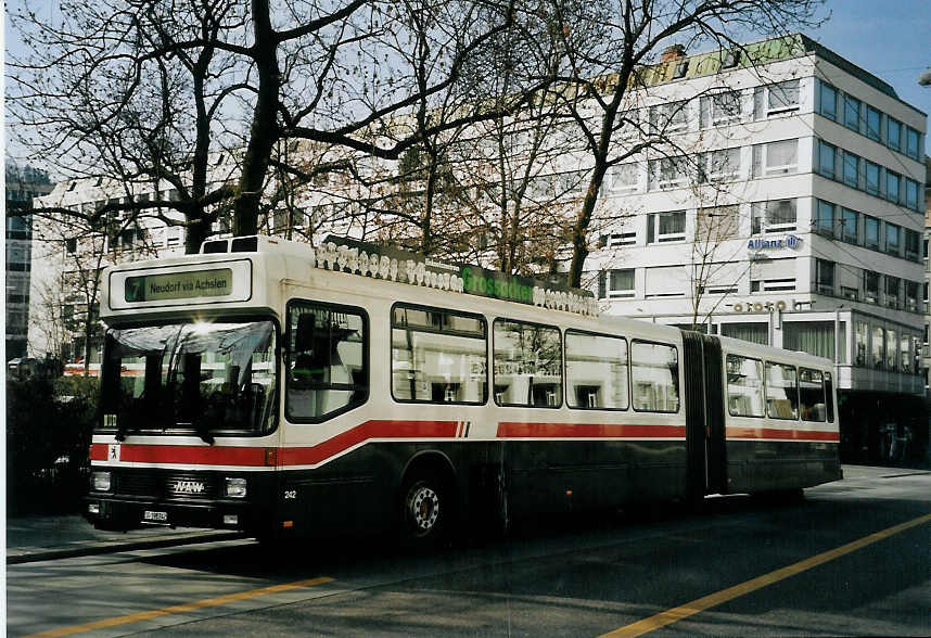 (059'337) - VBSG St. Gallen - Nr. 242/SG 198'242 - NAW/Hess am 29. Mrz 2003 in St. Gallen, Poststrasse