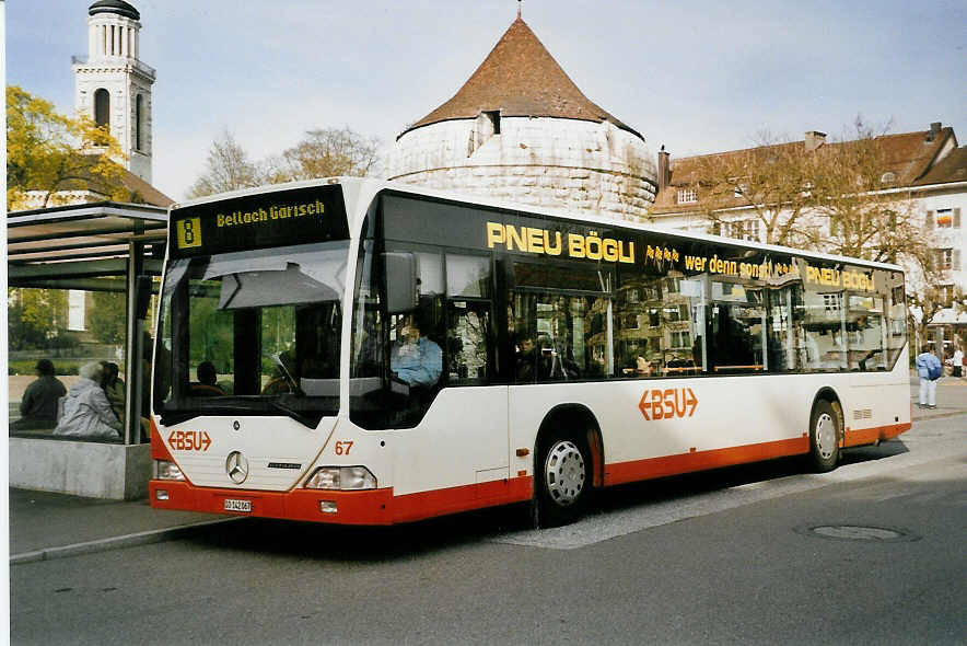 (059'813) - BSU Solothurn - Nr. 67/SO 142'067 - Mercedes am 14. April 2003 in Solothurn, Amthausplatz