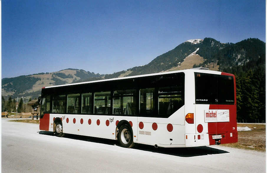 (059'831) - TPF Fribourg - Nr. 79/FR 300340 - Mercedes am 18. April 2003 beim Schwarzsee