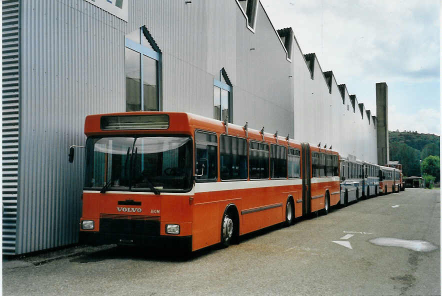 (060'120) - BBA Aarau - Nr. 127 - Volvo/Hess am 12. Mai 2003 in Biel, BTR