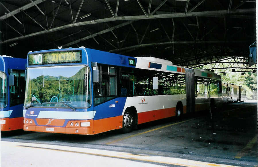 (062'416) - TPG Genve - Nr. 343/GE 96'519 - Volvo am 4. August 2003 in Genve, Dpt