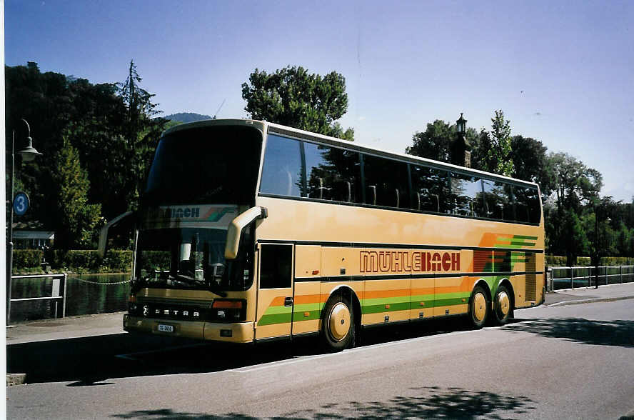 (063'418) - Mhlebach, Frauenfeld - TG 2616 - Setra am 15. September 2003 bei der Schifflndte Thun