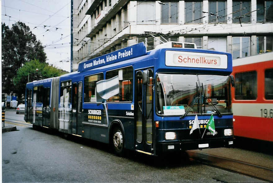 (063'731) - VBSG St. Gallen - Nr. 246/SG 198'246 - NAW/Hess am 9. Oktober 2003 beim Bahnhof St. Gallen