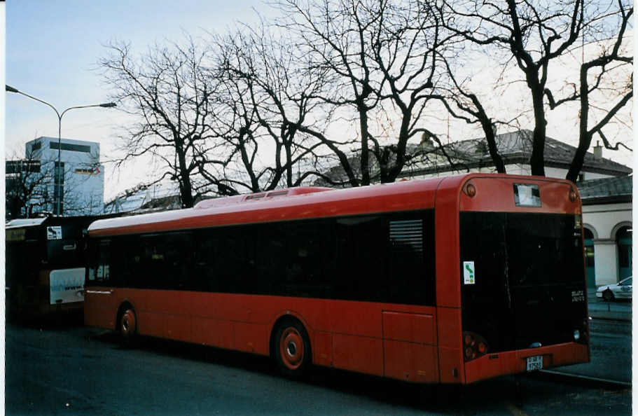 (065'014) - SBC Chur - Nr. 3/GR 97'503 - Solaris am 1. Januar 2004 beim Bahnhof Chur