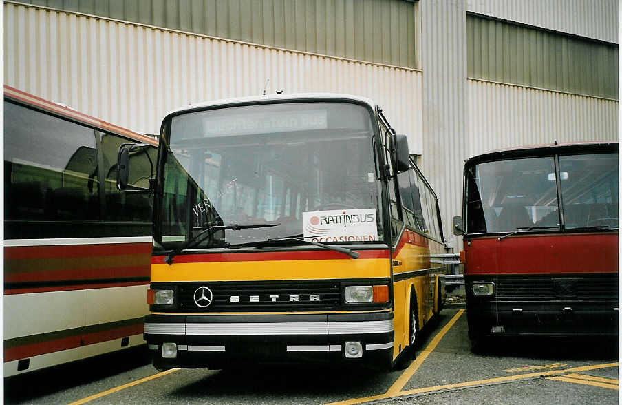 (065'432) - Aus Liechtenstein: Matt, Mauren - Nr. 6 - Setra am 14. Februar 2004 in Biel, Rattinbus