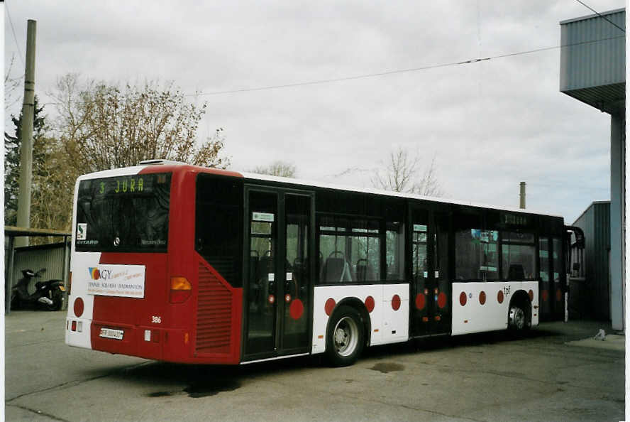 (066'120) - TPF Fribourg - Nr. 386/FR 300'431 - Mercedes am 21. Mrz 2004 in Fribourg, Garage