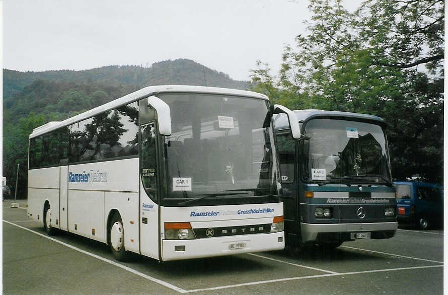 (068'201) - Ramseier, Grosshchstetten - Nr. 17/BE 93'980 - Setra am 4. Juni 2004 in Thun, Seestrasse