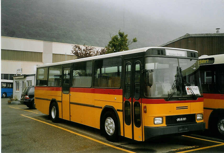 (068'934) - AAGU Altdorf - Nr. 35 - NAW/Hess (ex Engeloch, Riggisberg; ex P 24'433) am 7. Juli 2004 in Biel, Rattinbus 