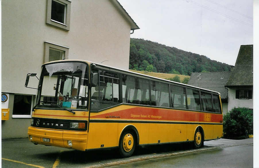 (069'301) - ASW Wintersingen - Nr. 2/BL 7678 - Setra am 10. Juli 2004 in Wintersingen, Dorf