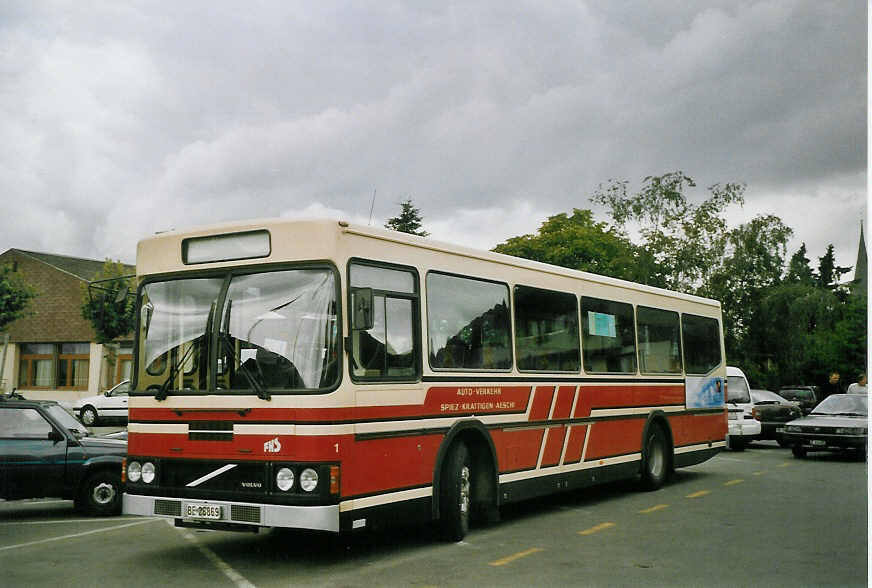 (069'414) - ASKA Aeschi - Nr. 1/BE 26'869 - Volvo/FHS am 11. Juli 2004 in Aeschi, Post